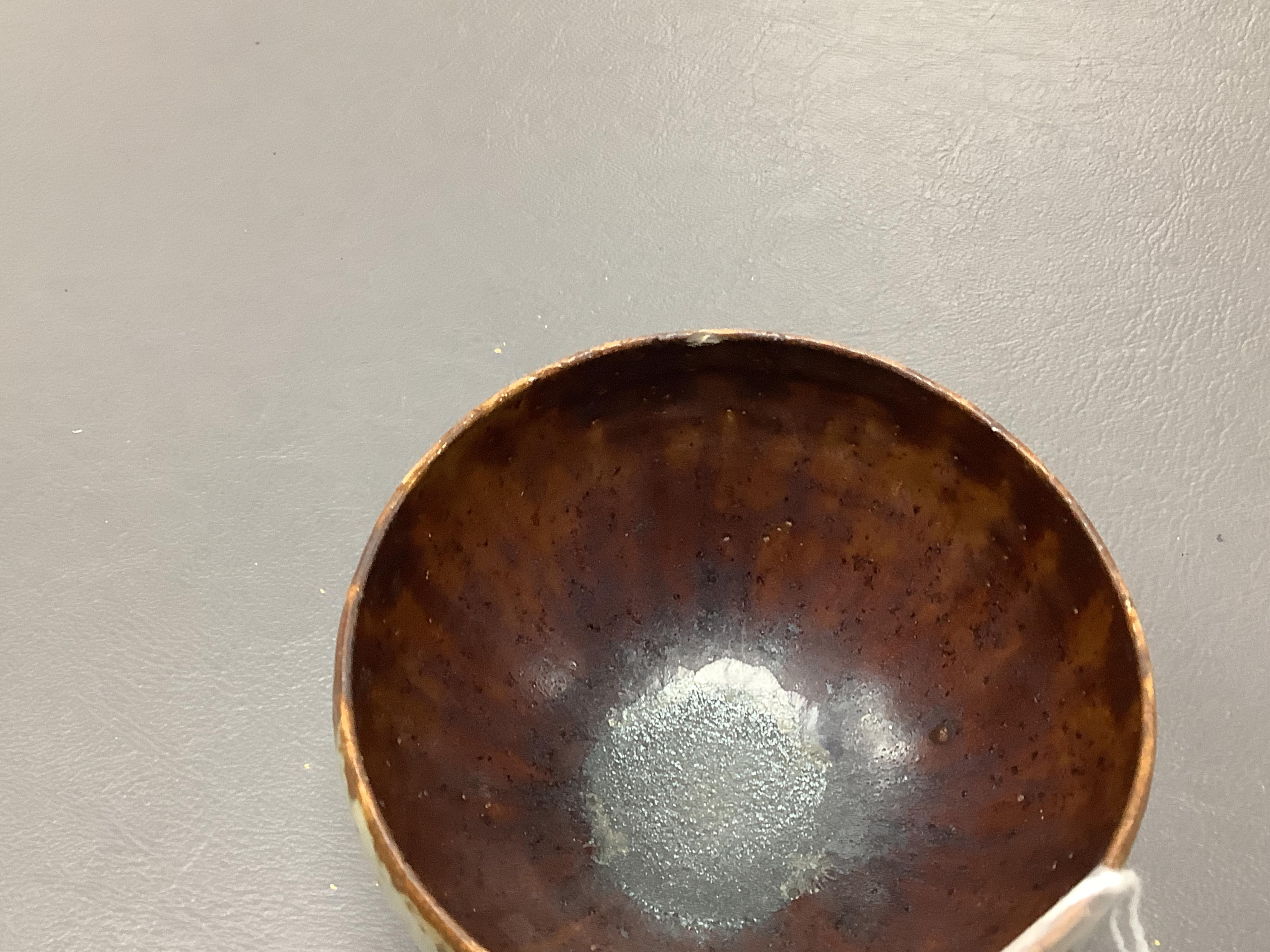 Derek Davis (1926–2008), an asymmetric dish and a small bowl, largest 31.5cm